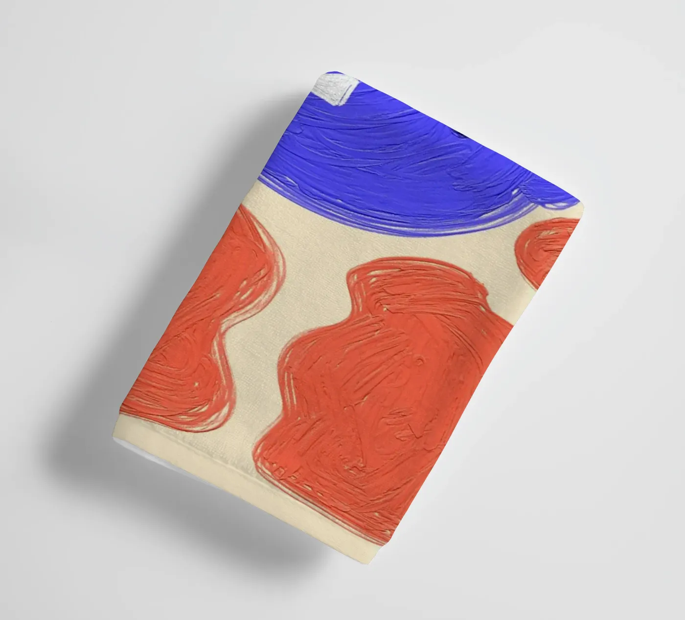 Face badhanddoek van Johannes Lott Illustration