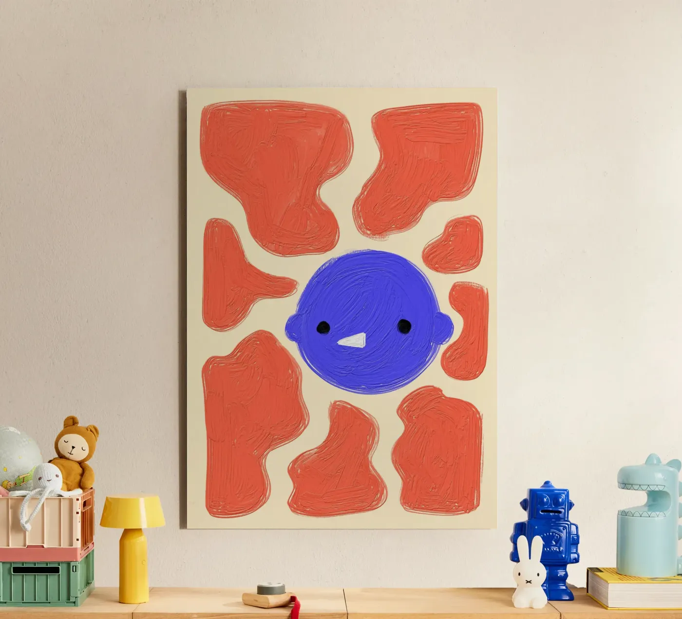 Face pannello forex da Johannes Lott Illustration