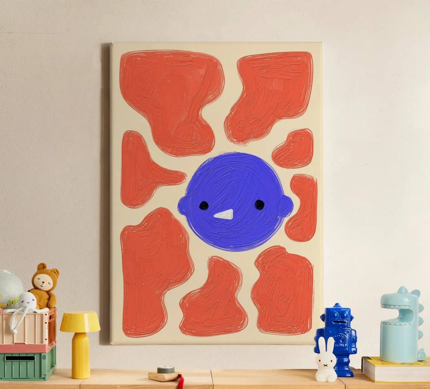 Face tela da Johannes Lott Illustration