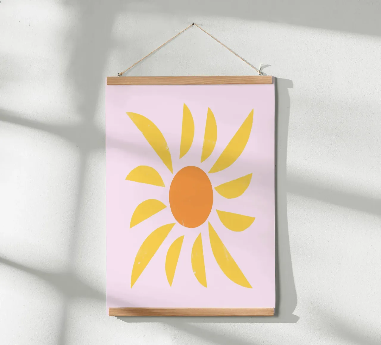 SUN Sun Cut poster con telaio in alluminio da All Colours
