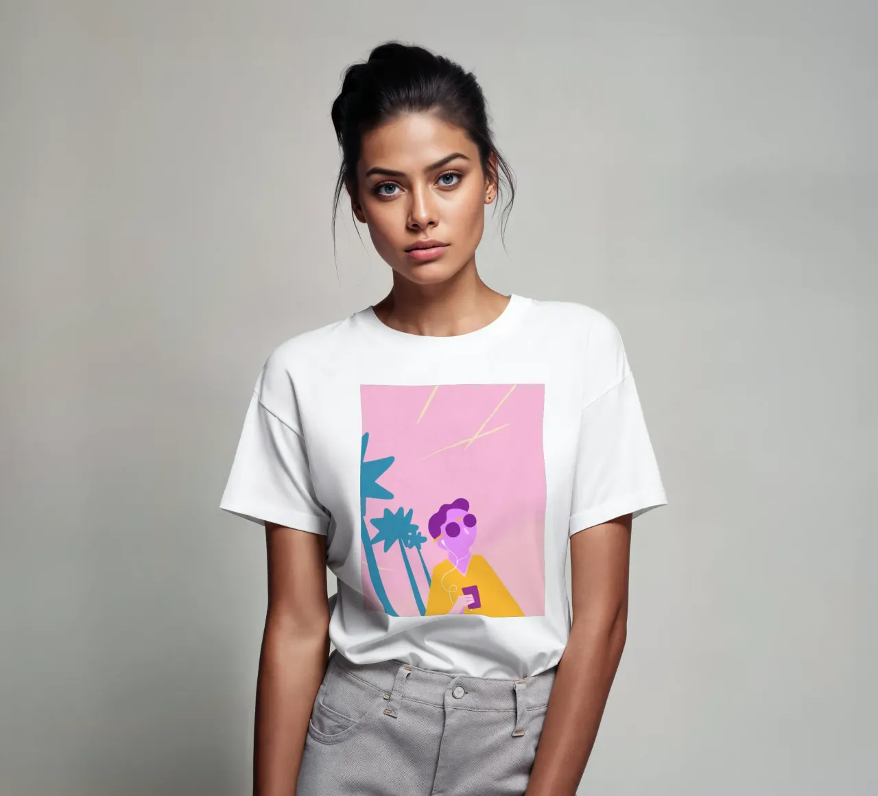 Beach Vibes t-shirt da Johannes Lott Illustration