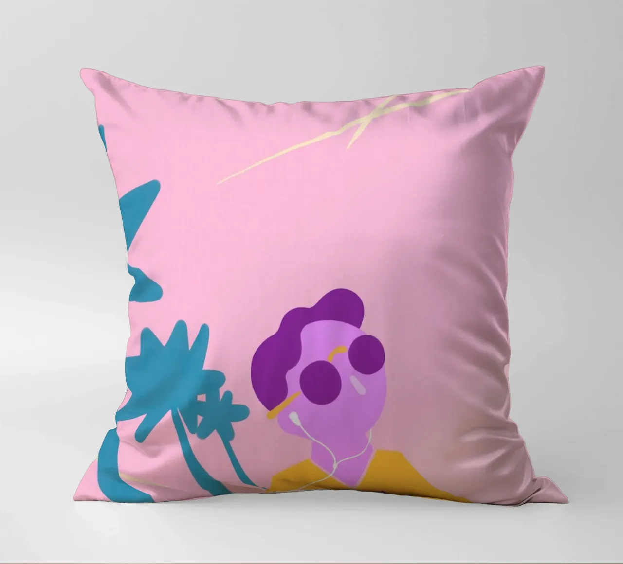 Beach Vibes cuscino da Johannes Lott Illustration