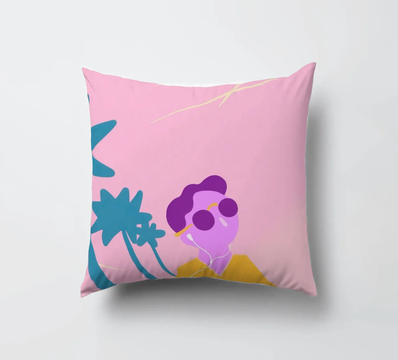 Beach Vibes cuscino da Johannes Lott Illustration