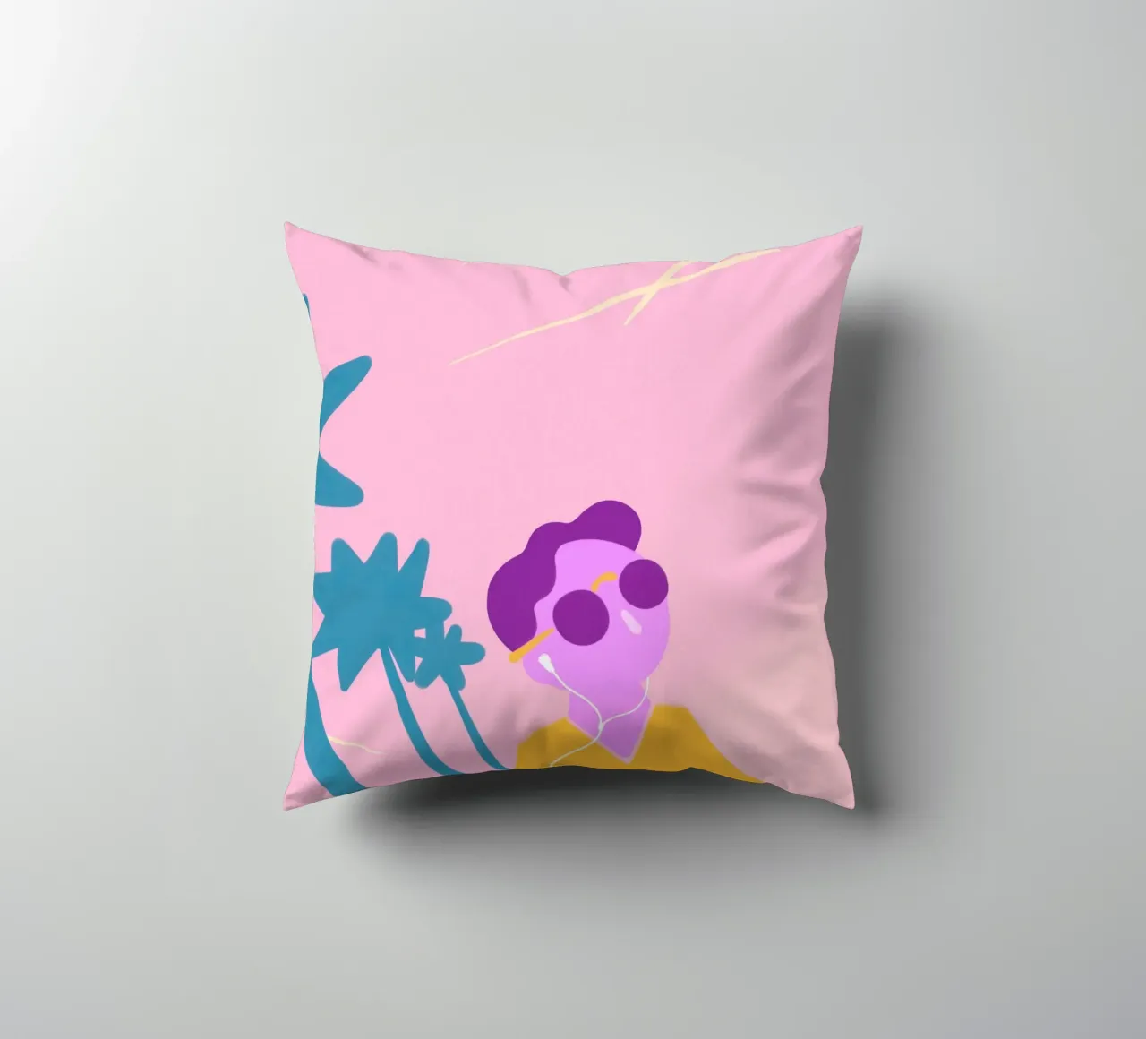 Beach Vibes cuscino da Johannes Lott Illustration