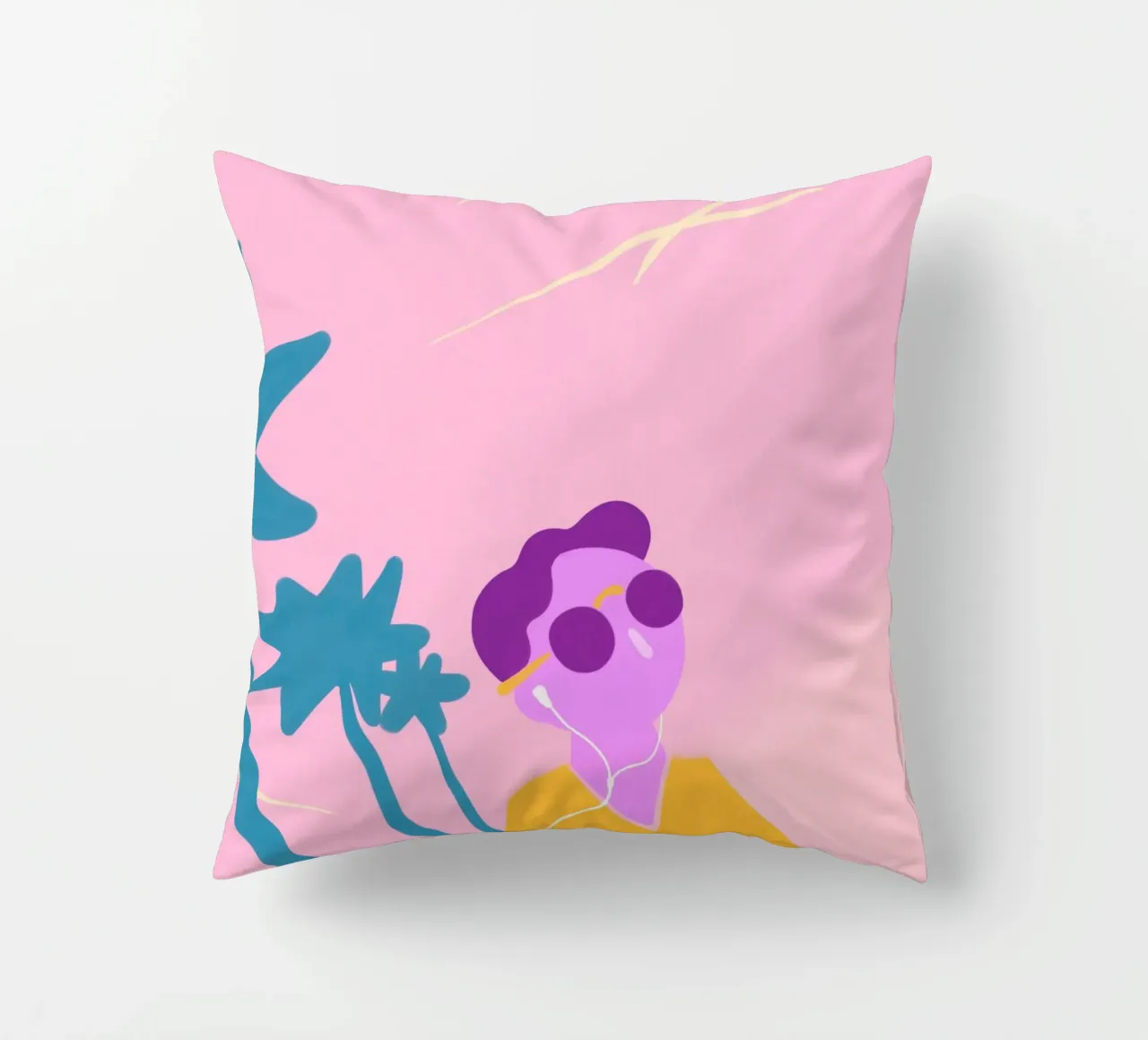 Beach Vibes cuscino da Johannes Lott Illustration