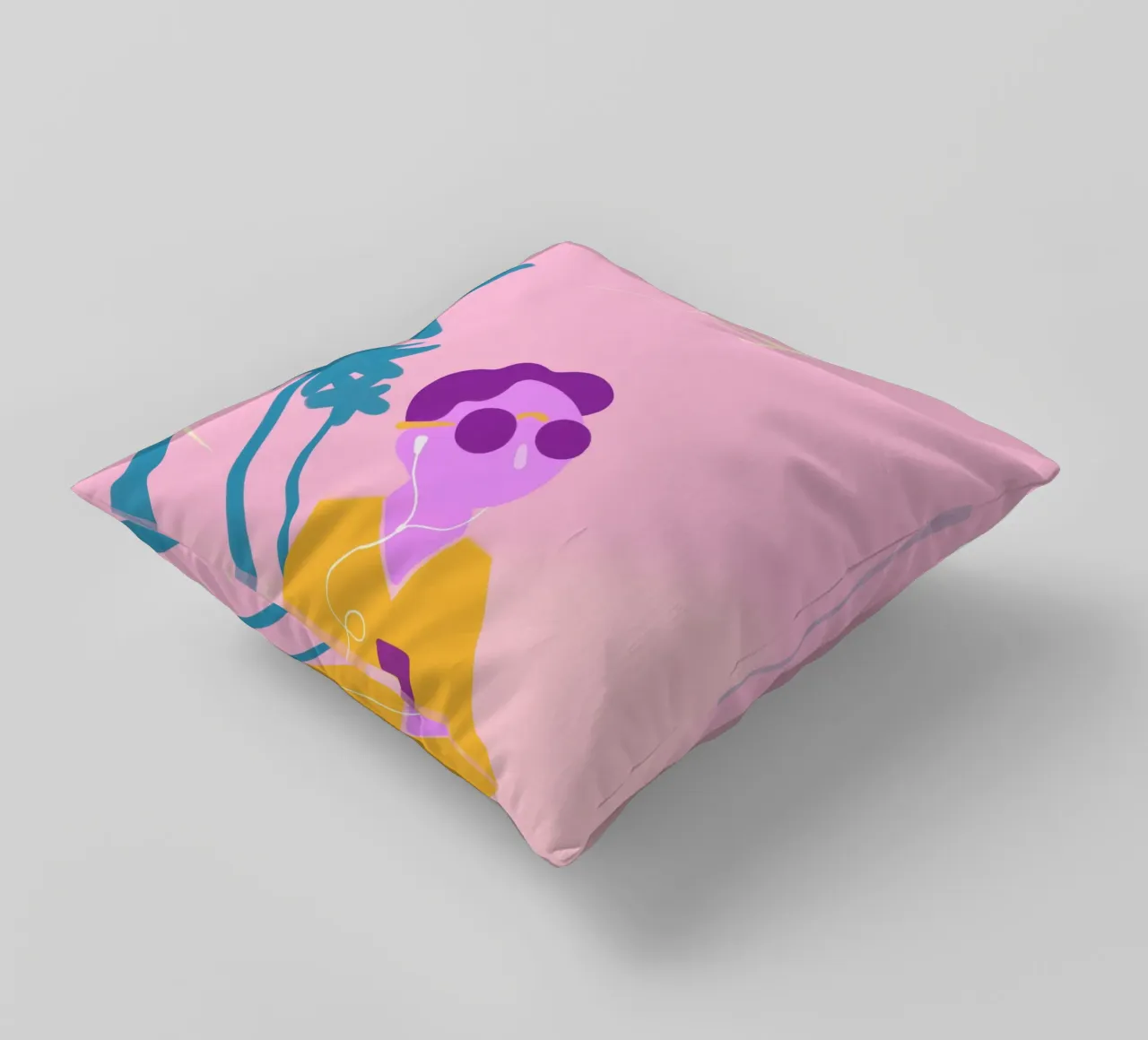 Beach Vibes cuscino da Johannes Lott Illustration