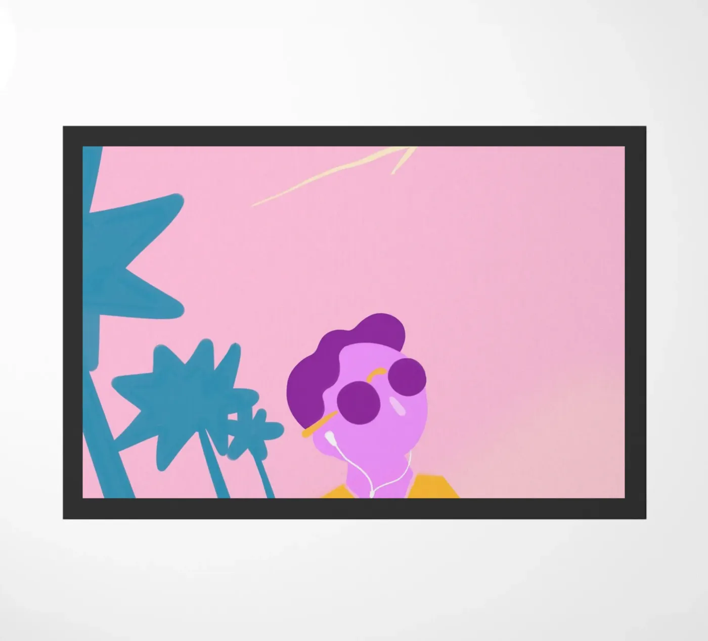 Beach Vibes zerbino da Johannes Lott Illustration