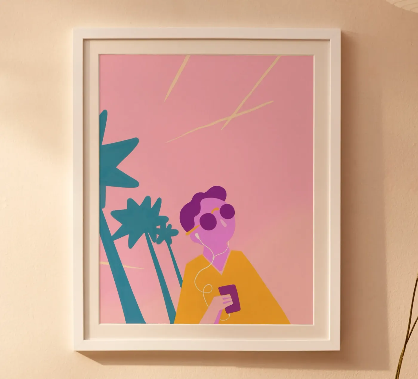 Beach Vibes poster da Johannes Lott Illustration