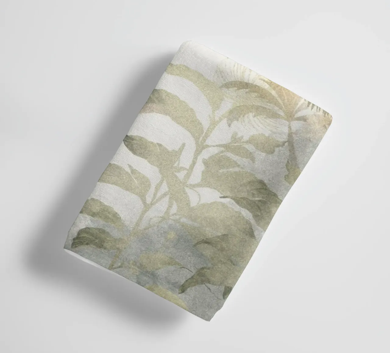 Fantasy realm garden misty pastel muted colors towel by mysteriouscoco