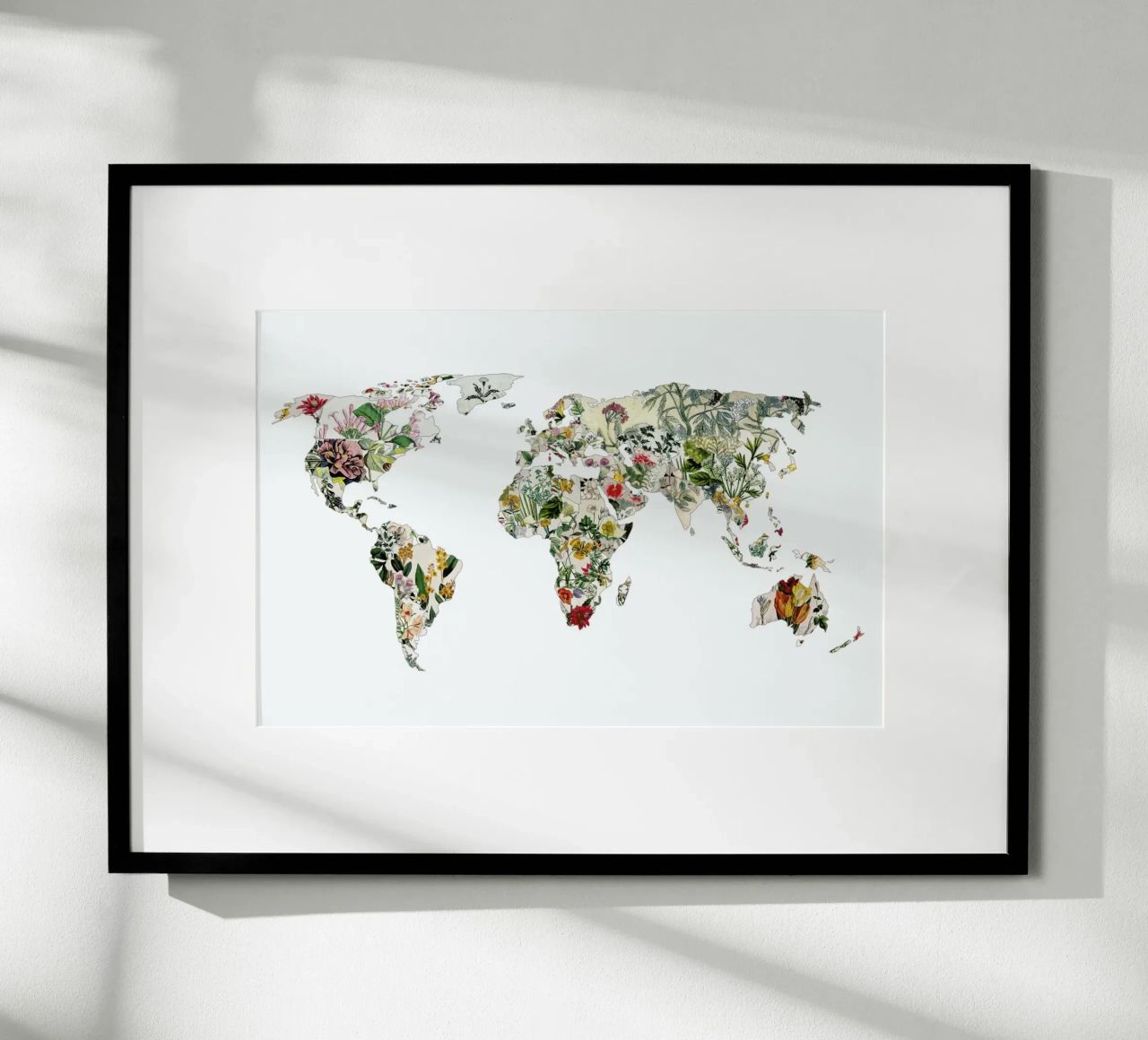 Vintage Botanical World poster by Bianca Green