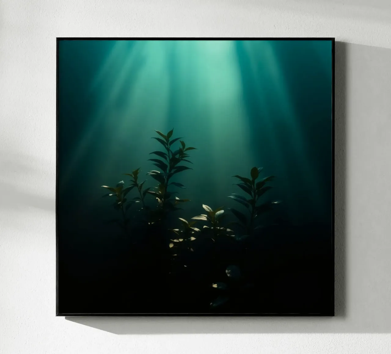 Piante sottomarine illuminate da raggi di luce morbida plexiglass da DesignDoodle