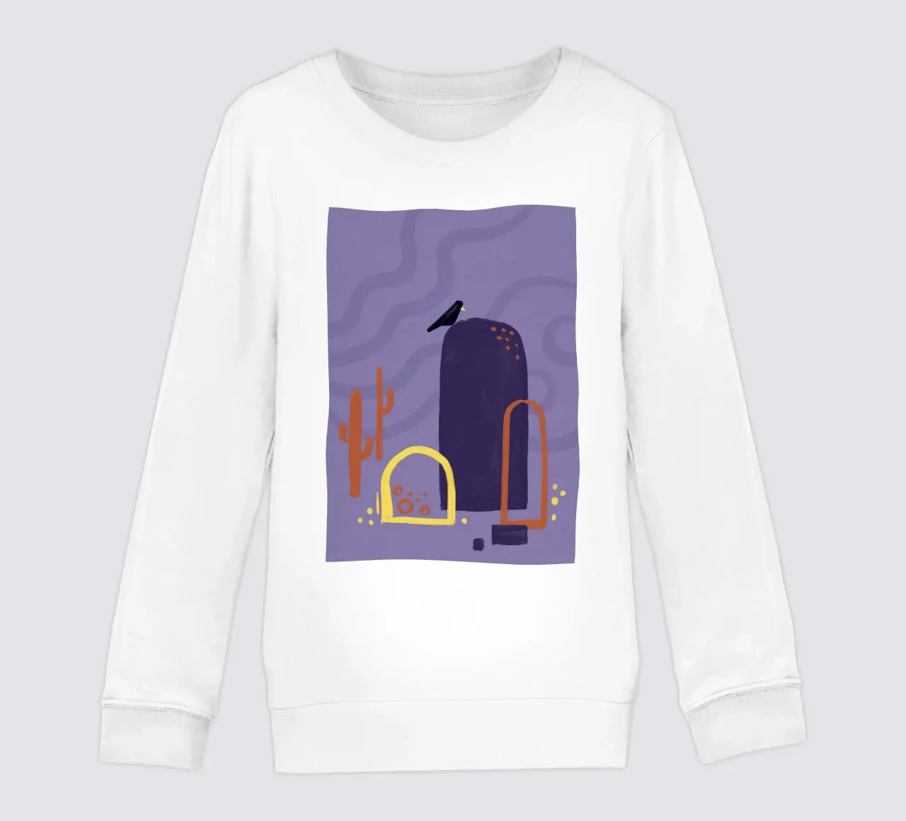 Desert Scene felpa bambino da Johannes Lott Illustration