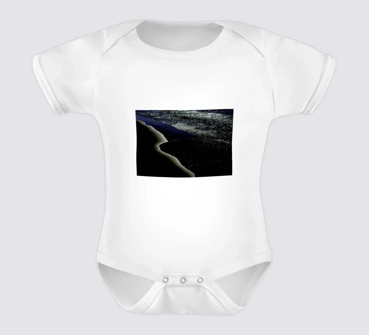 Seaside #5 body neonato maniche corte da Tal Paz-Fridman