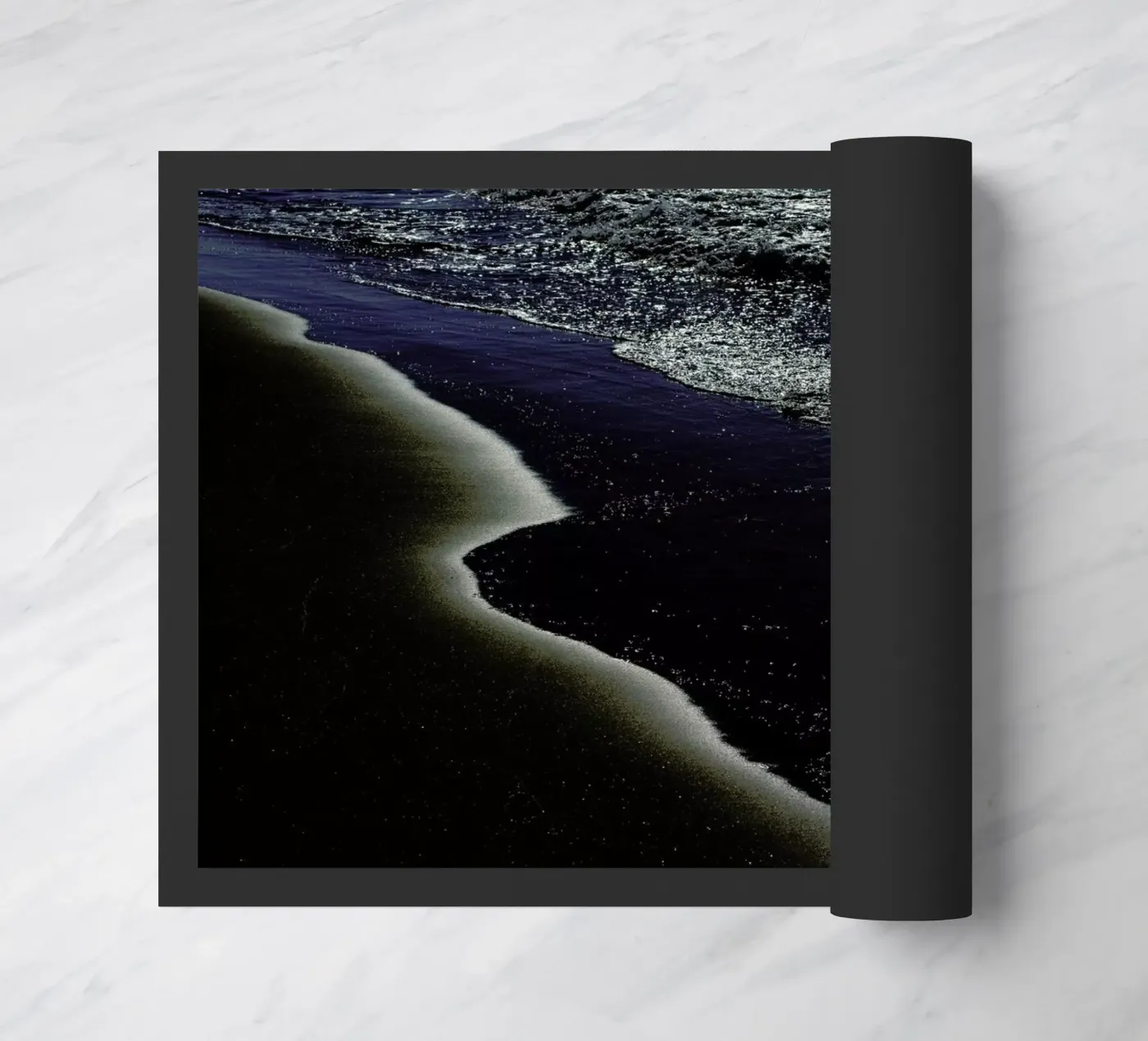 Seaside #5 doormat by Tal Paz-Fridman