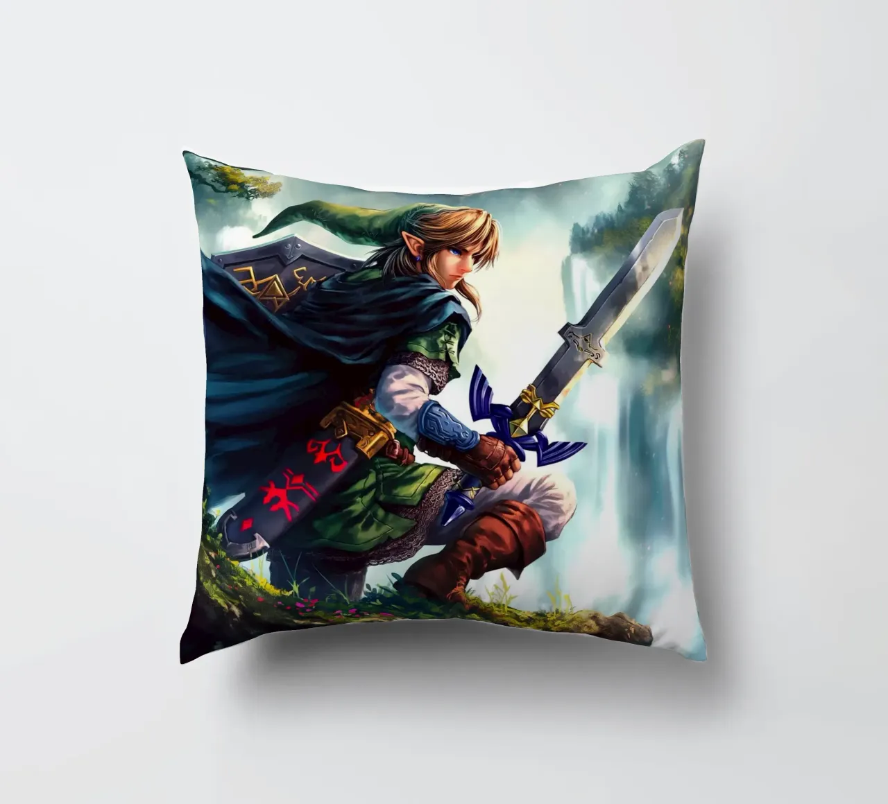 Link La leggenda di Zelda cuscino da Fleur de Lys