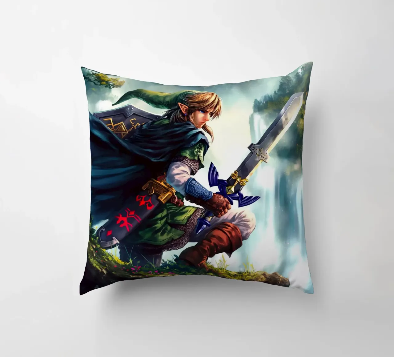 Link La leggenda di Zelda cuscino da Fleur de Lys