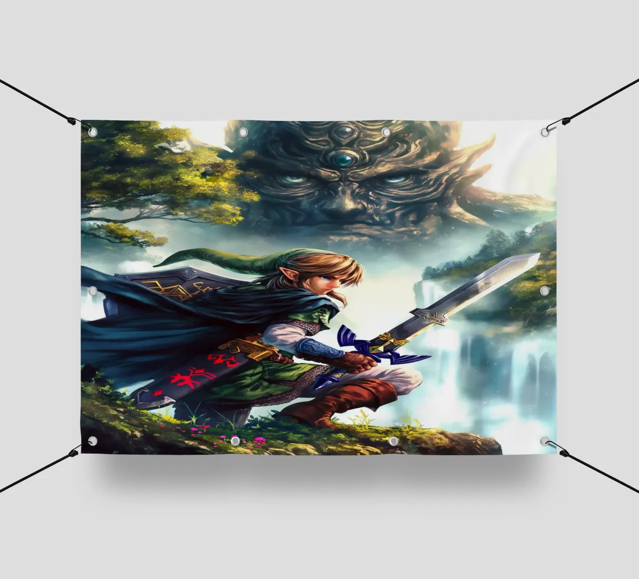 Link La leggenda di Zelda telo in pvc da Fleur de Lys