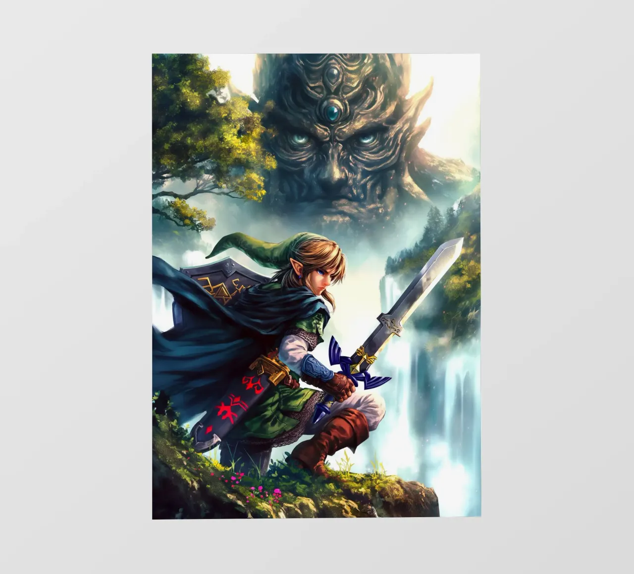 Link La leggenda di Zelda telo in pvc da Fleur de Lys