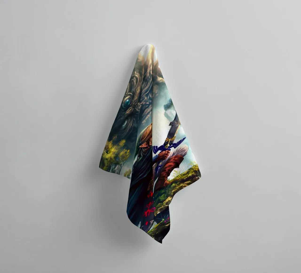 Link The Legend of Zelda towel by Fleur de Lys