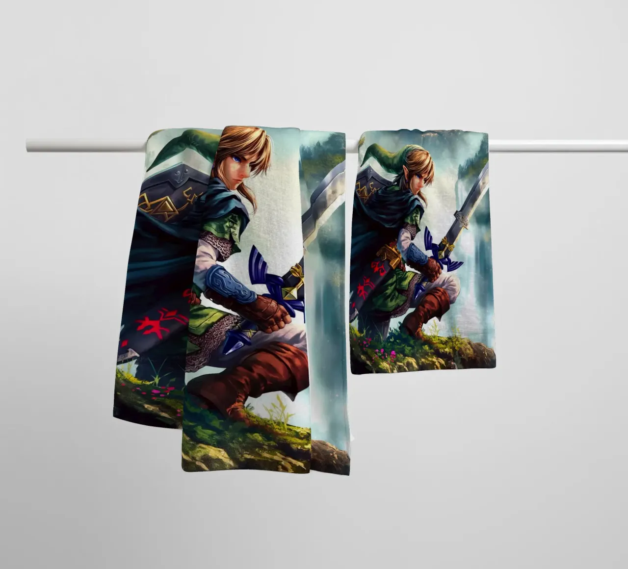 Link The Legend of Zelda towel by Fleur de Lys