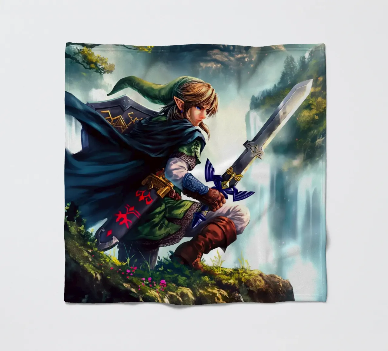 Link La leggenda di Zelda coperta in pile da Fleur de Lys