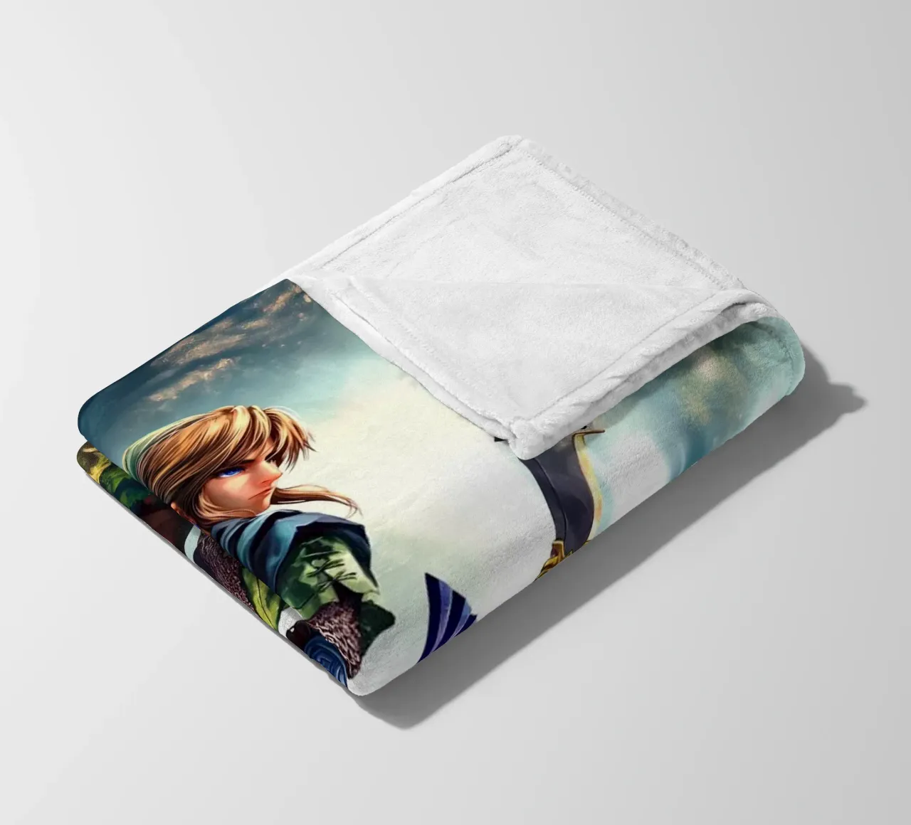 Link La leggenda di Zelda coperta in pile da Fleur de Lys