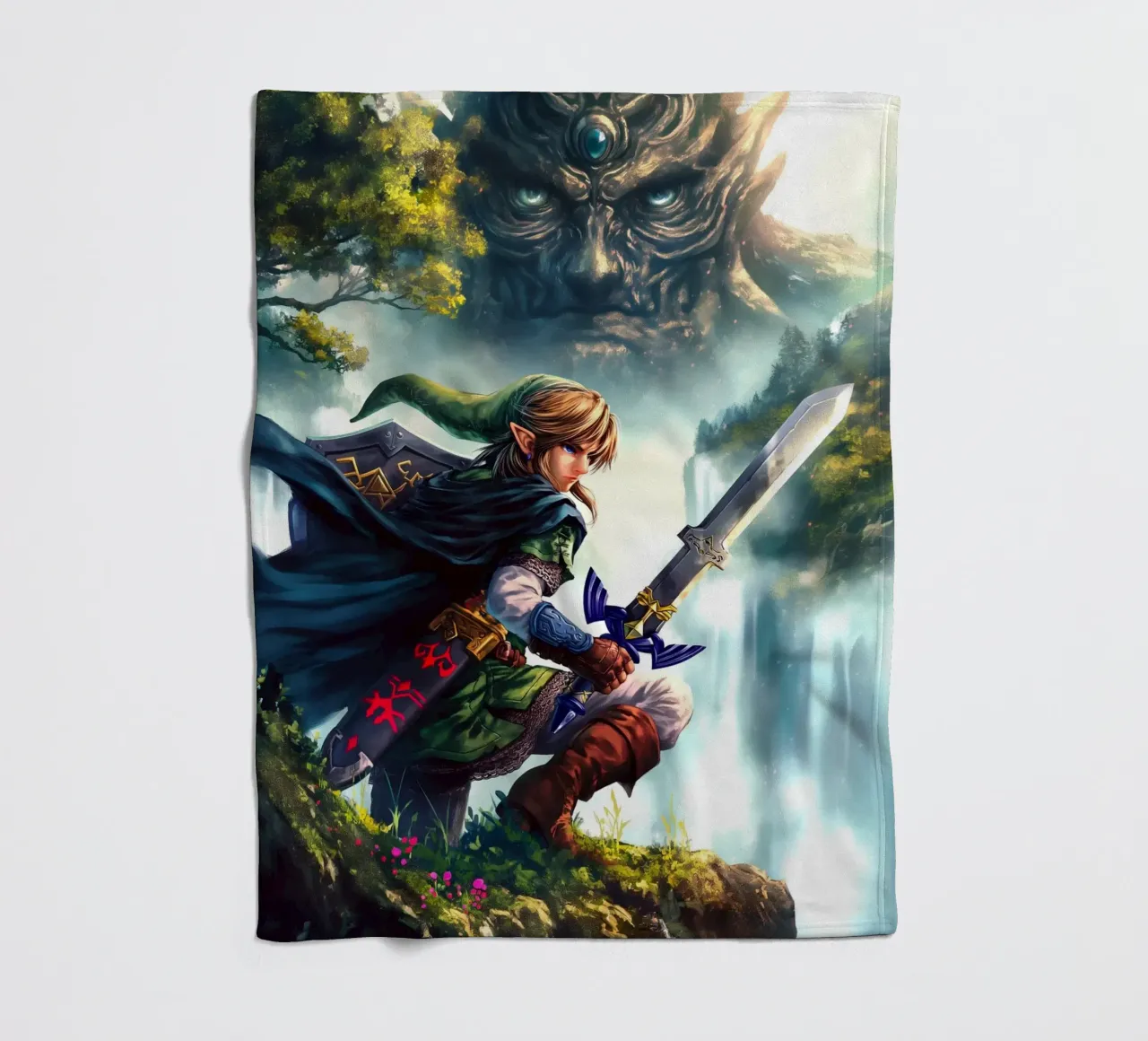 Link La leggenda di Zelda coperta in pile da Fleur de Lys