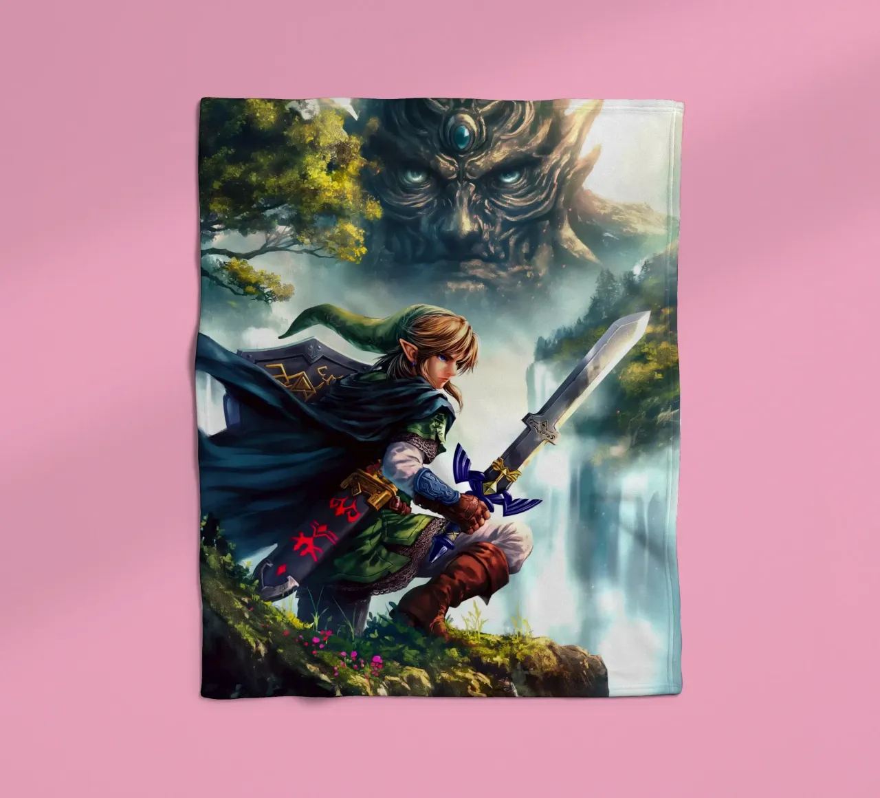 Link La leggenda di Zelda coperta in pile da Fleur de Lys