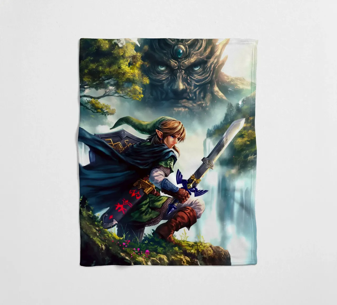 Link La leggenda di Zelda coperta in pile da Fleur de Lys