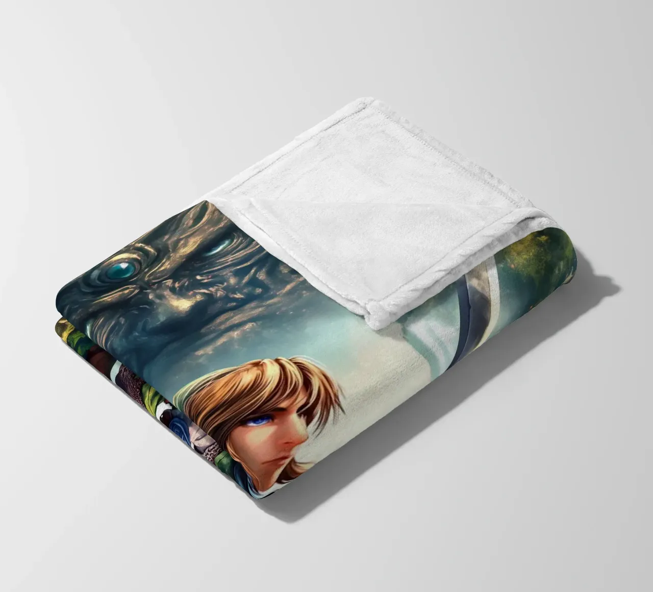 Link La leggenda di Zelda coperta in pile da Fleur de Lys