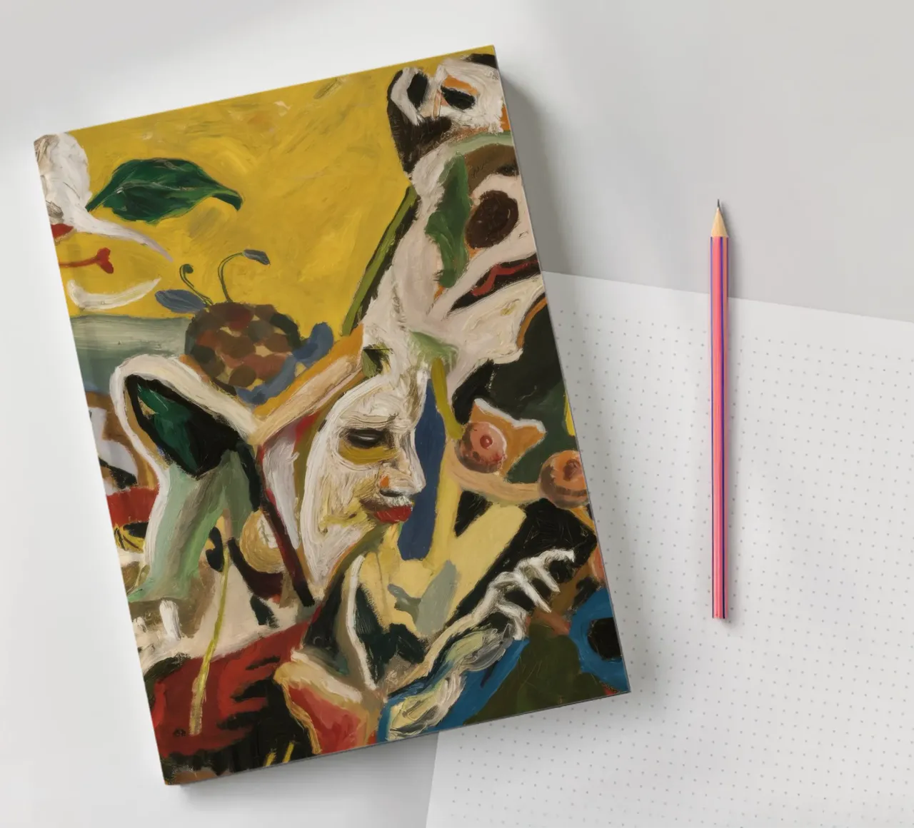 Cosmic Beasts Clash notebook by Obisidian Brush