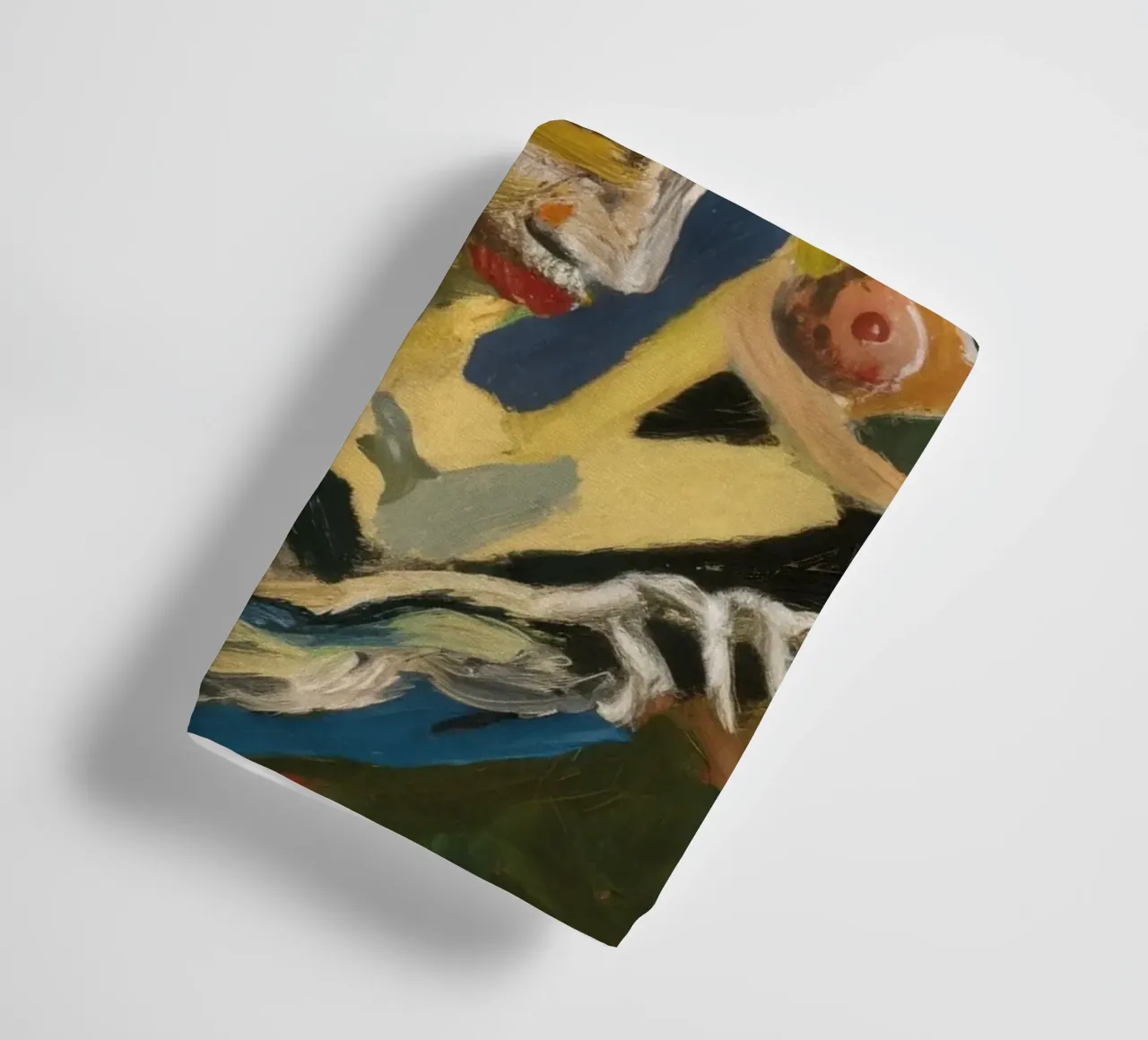 Scontro tra bestie cosmiche asciugamano da bagno da Obisidian Brush
