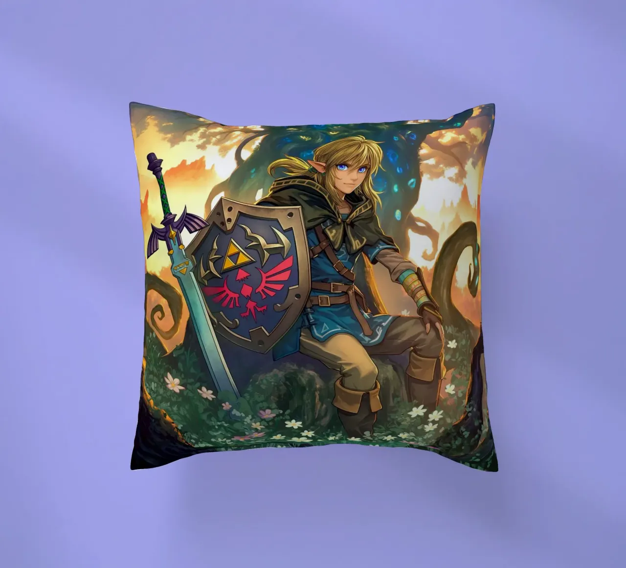 Link La leggenda di Zelda cuscino da Fleur de Lys