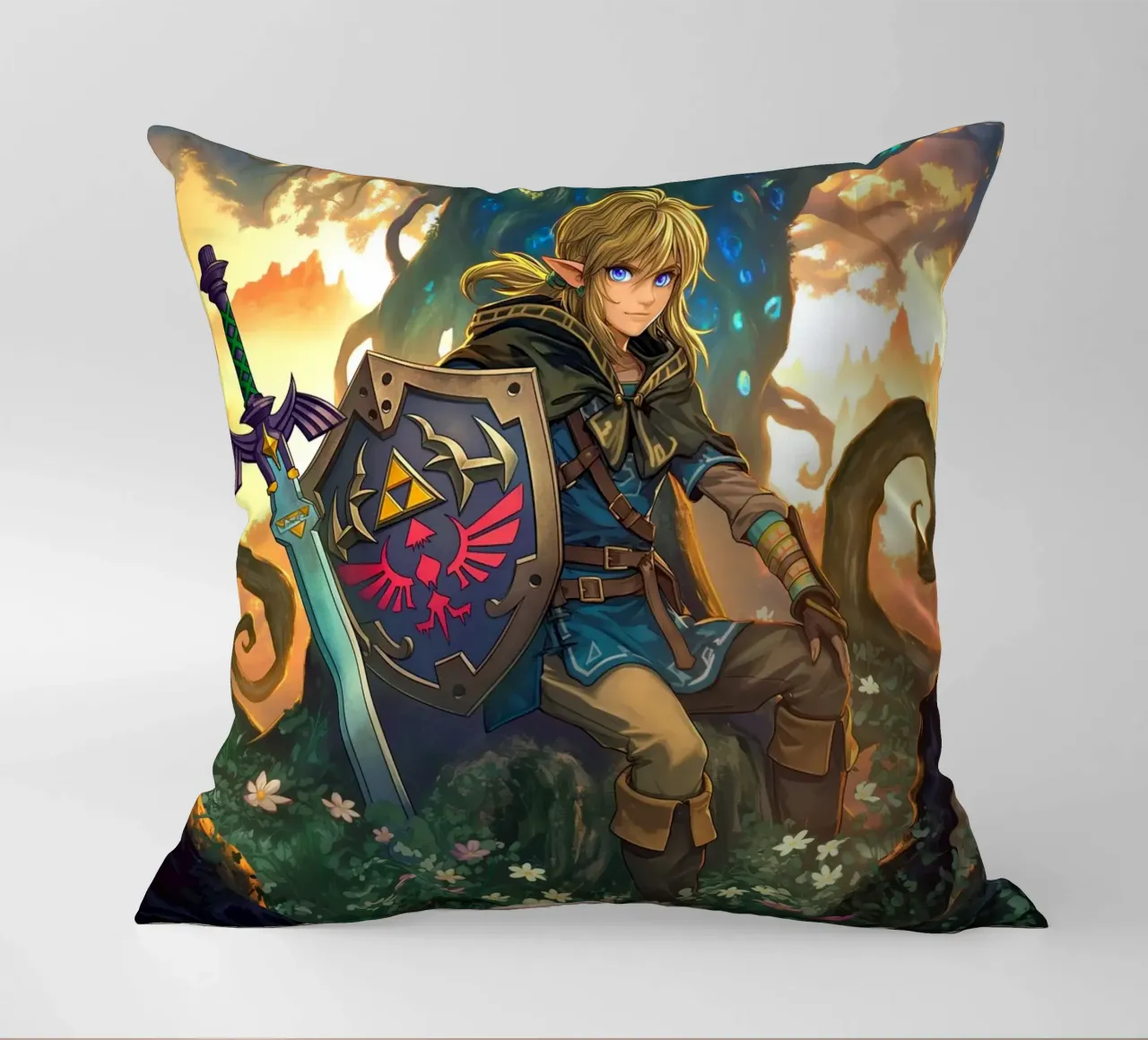Link La leggenda di Zelda cuscino da Fleur de Lys