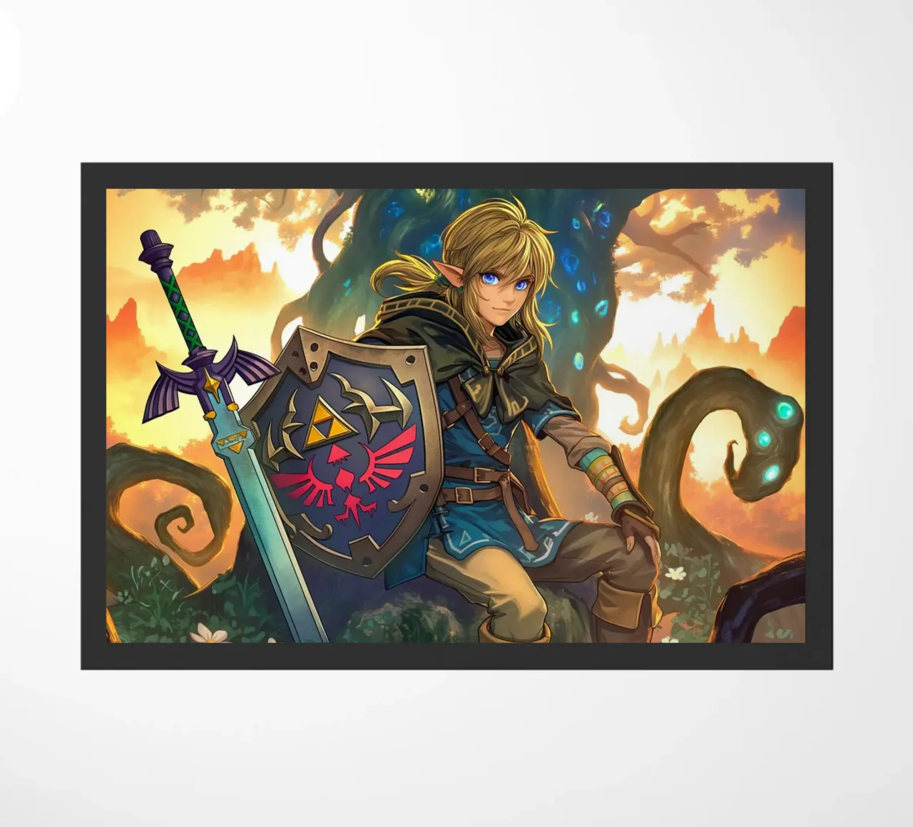 Link La leggenda di Zelda zerbino da Fleur de Lys
