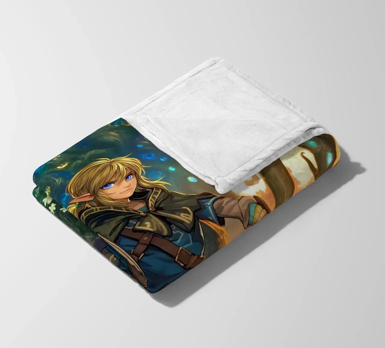 Link La leggenda di Zelda coperta in pile da Fleur de Lys