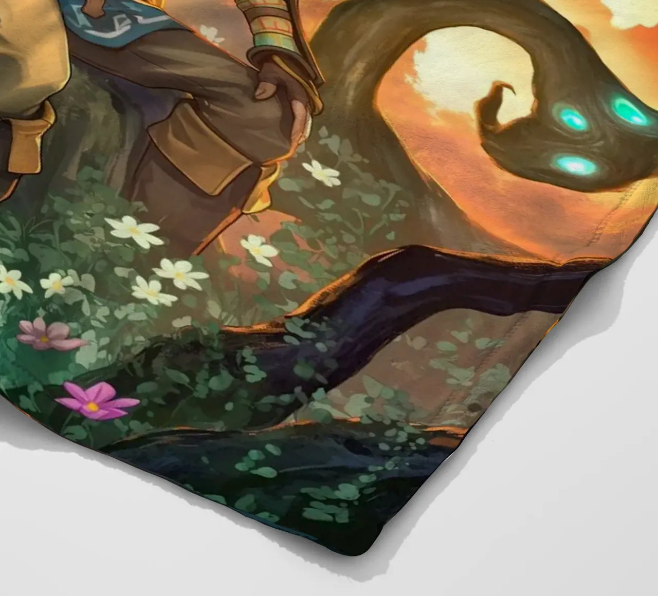 Link La leggenda di Zelda coperta in pile da Fleur de Lys