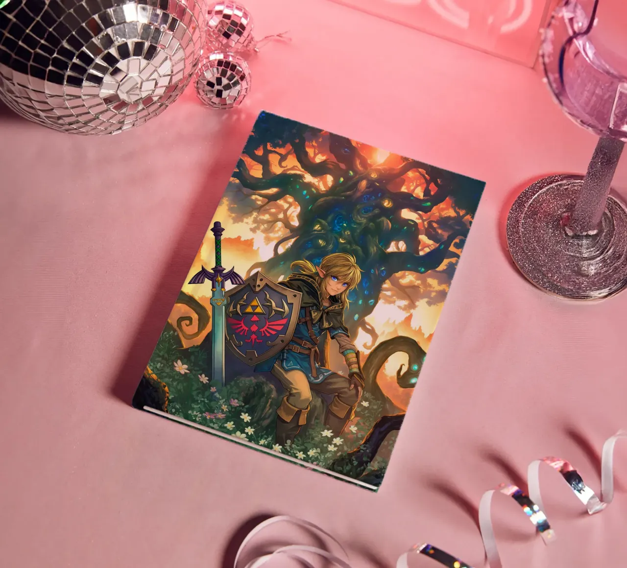 Link The Legend Of Zelda notebook by Fleur de Lys