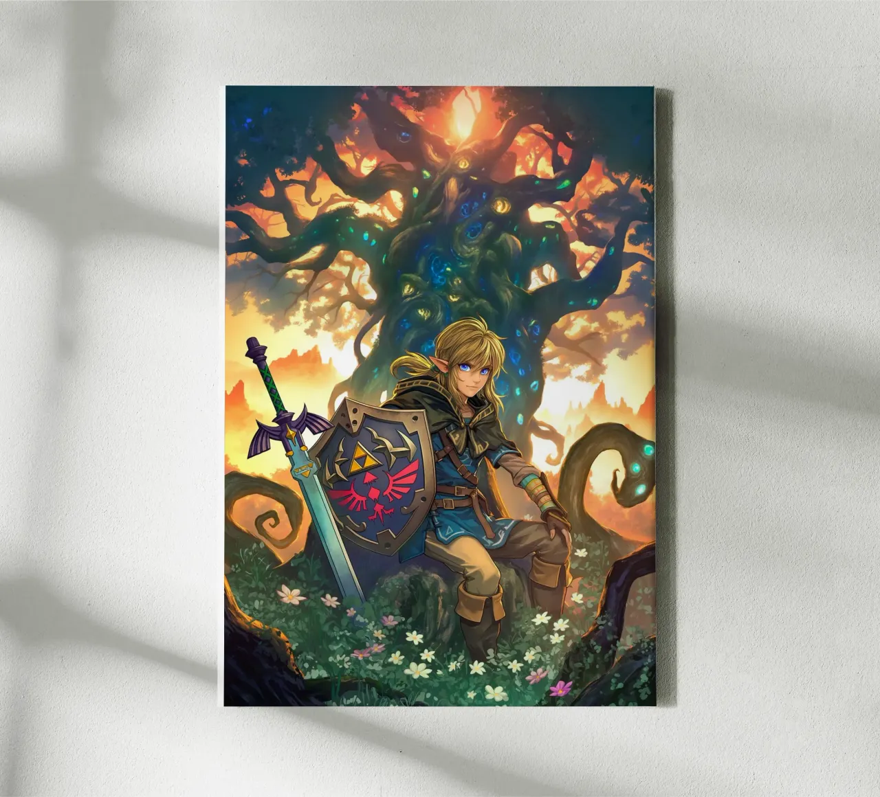 Link The Legend Of Zelda canvas by Fleur de Lys