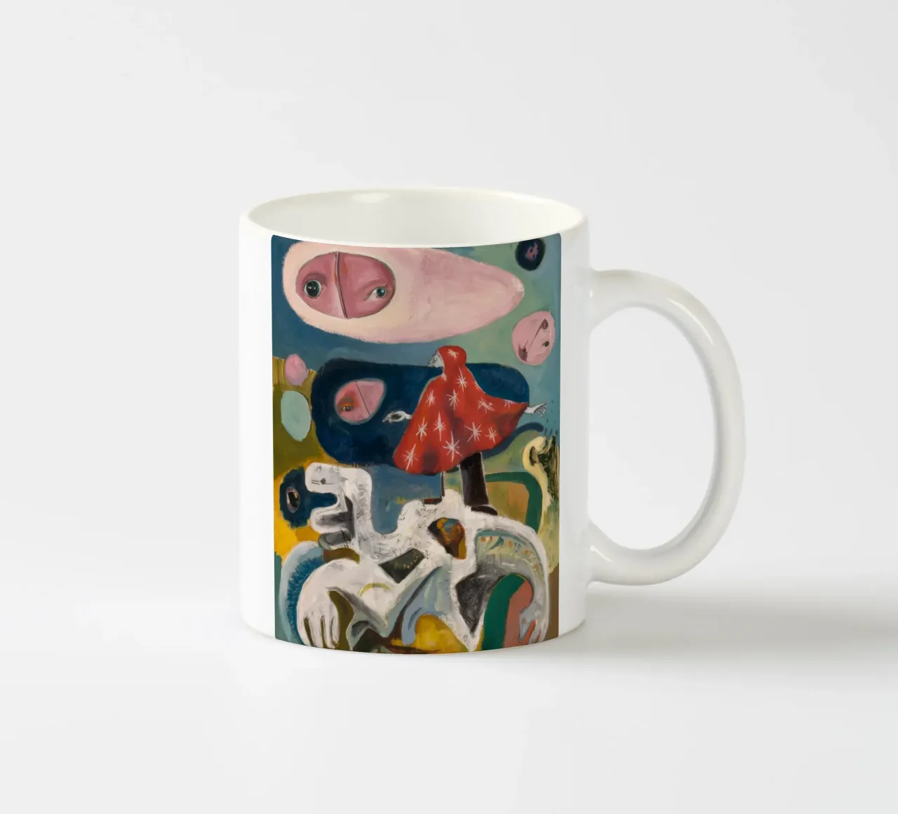 Volo da sogno con i funghi tazza in ceramica da Obisidian Brush
