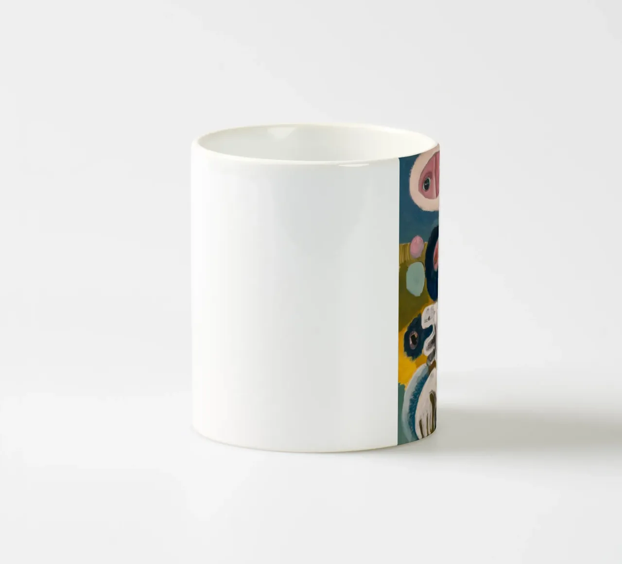 Volo da sogno con i funghi tazza in ceramica da Obisidian Brush