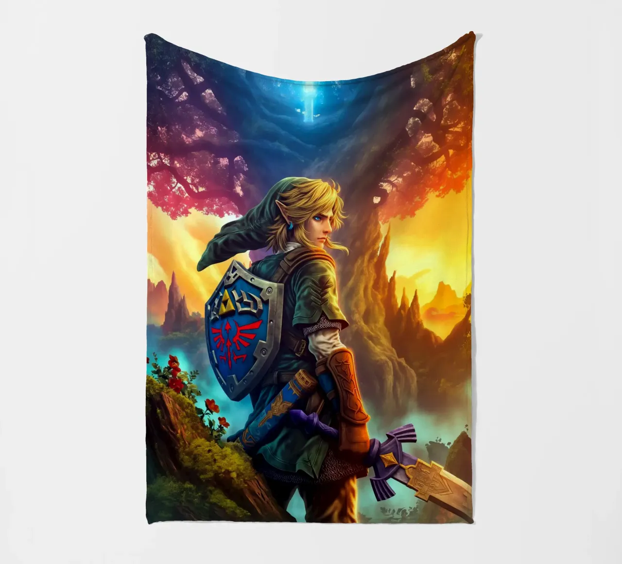 Link La leggenda di Zelda coperta in pile da Fleur de Lys