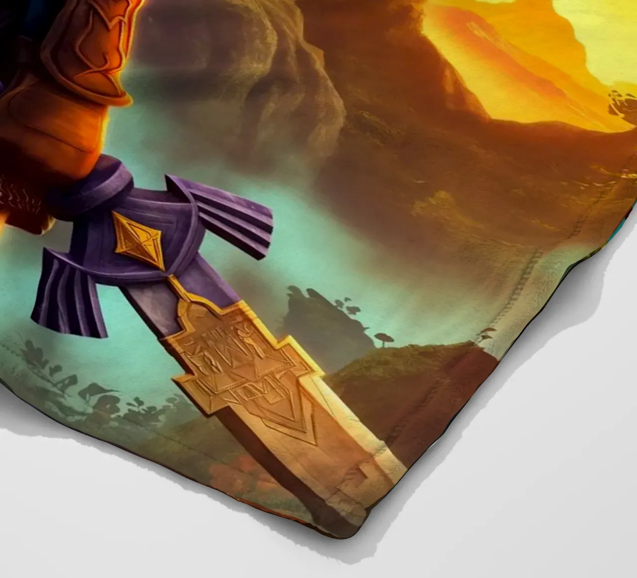 Link La leggenda di Zelda coperta in pile da Fleur de Lys
