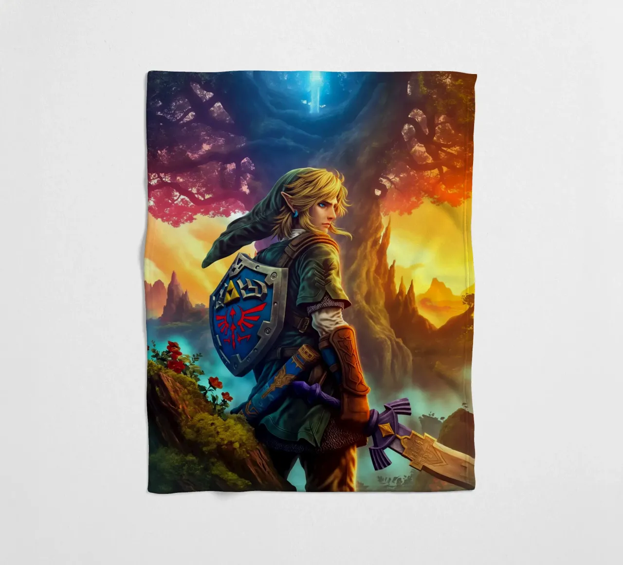 Link La leggenda di Zelda coperta in pile da Fleur de Lys