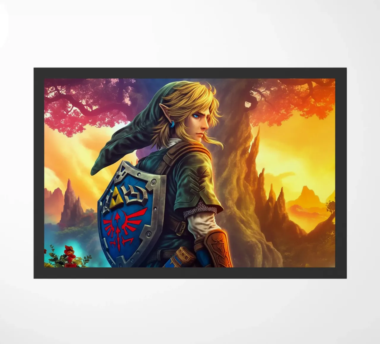 Link La leggenda di Zelda zerbino da Fleur de Lys