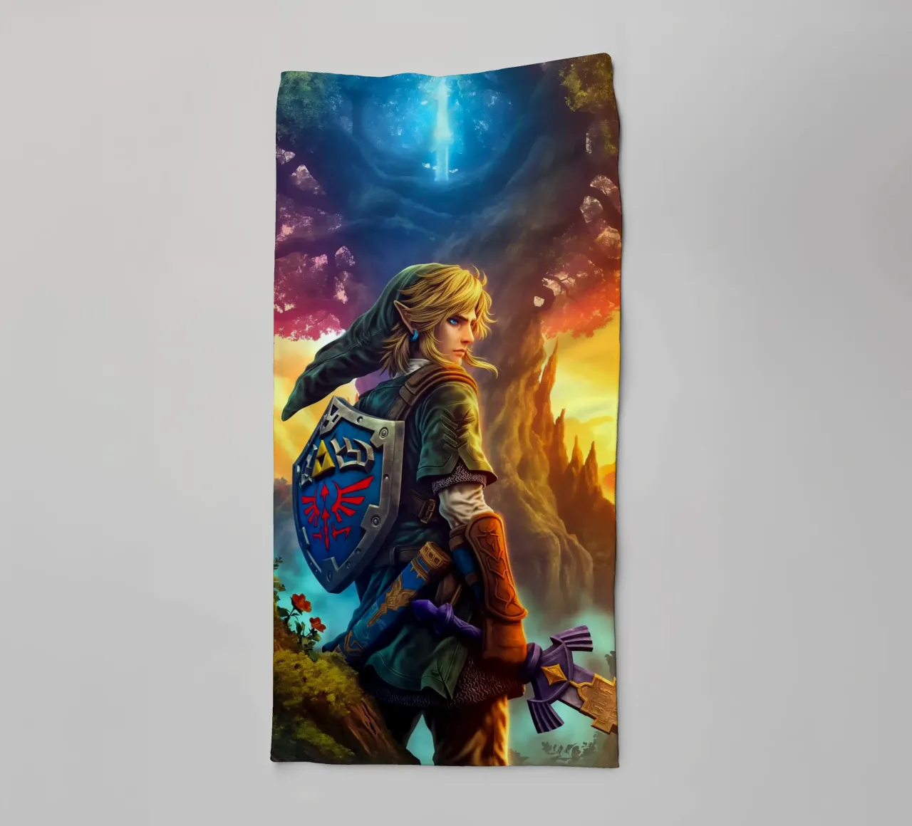 Link The Legend Of Zelda towel by Fleur de Lys