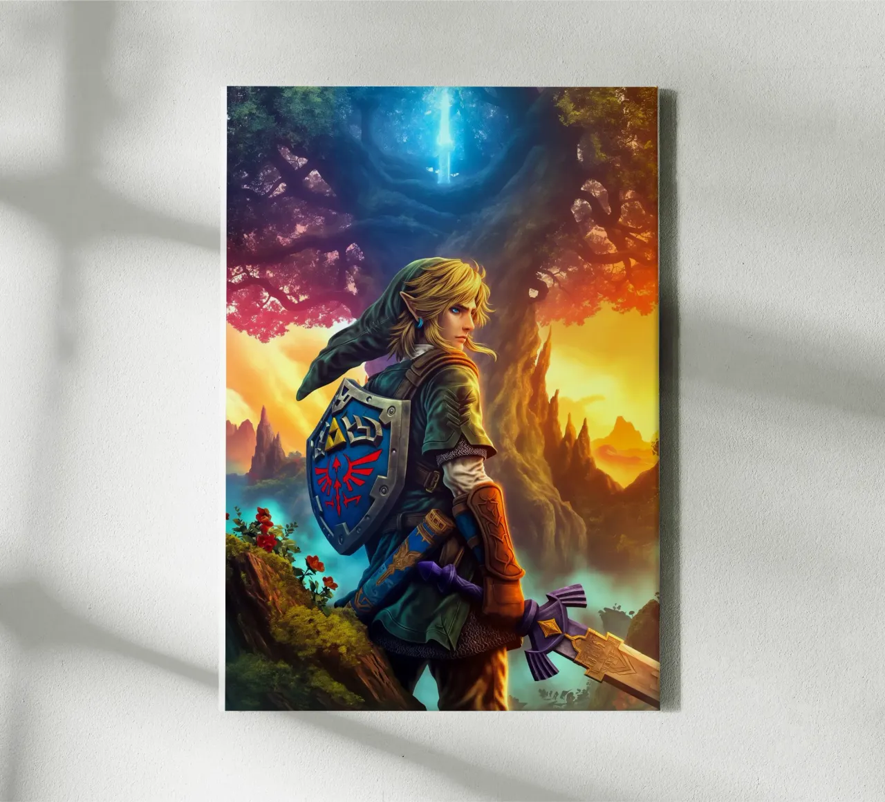 Link The Legend Of Zelda canvas by Fleur de Lys