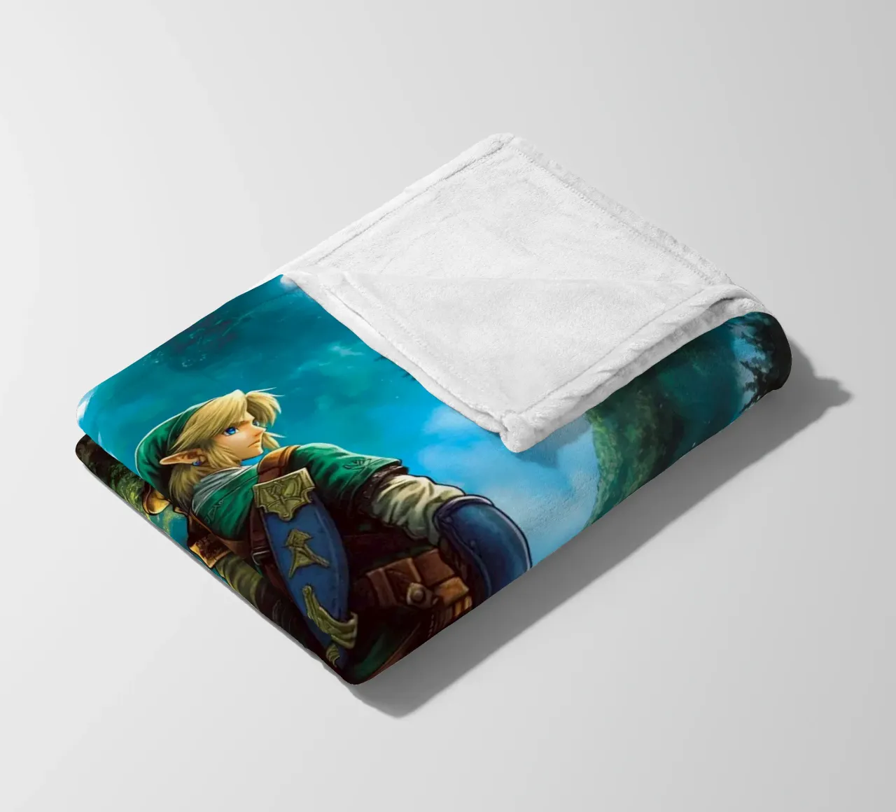 Link La leggenda di Zelda coperta in pile da Fleur de Lys