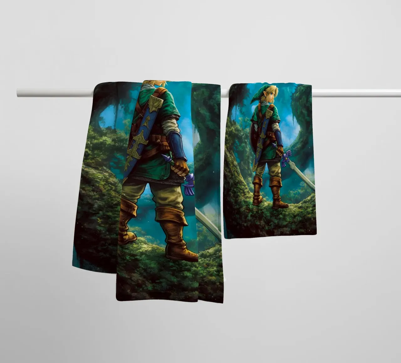 Link La leggenda di Zelda asciugamano da bagno da Fleur de Lys