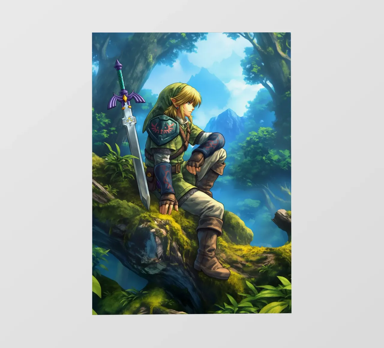 Link La leggenda di Zelda telo in pvc da Fleur de Lys